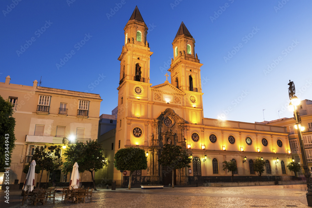 San Antonio Church in Cadiz
