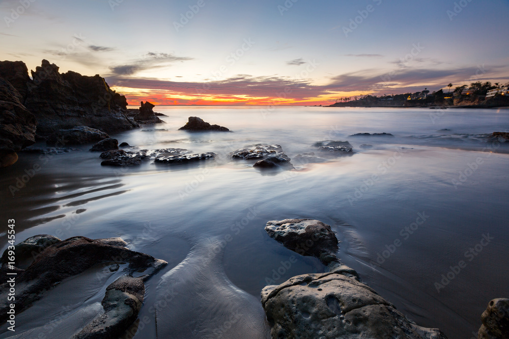 Obraz premium Laguna Beach Dusk