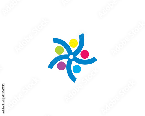 Wallpaper Mural Community Care Logo Torontodigital.ca