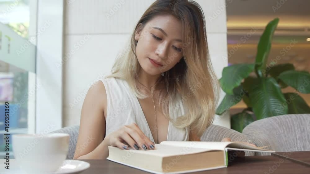 Girl studying, preparing for exam and drinking coffee. Girl studying, preparing for exam and drinking coffee.