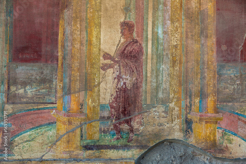 Pompeii city in Italy