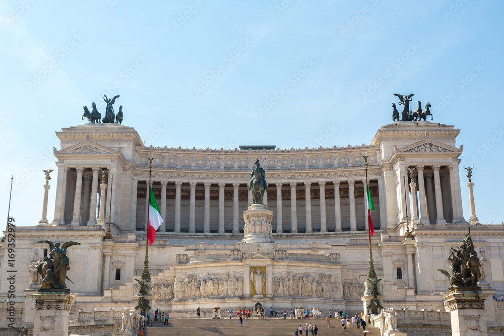 Monument to Victor Emmanuel II in Rome