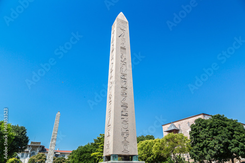 Obelisk of Theodosius in Istanbul photo