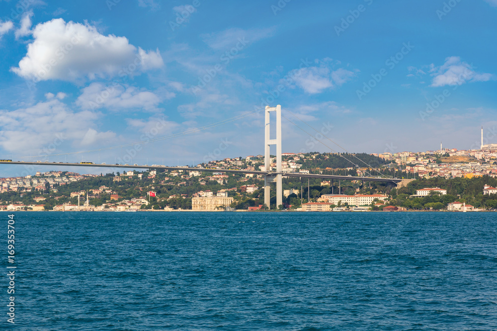 Bosporus bridge in Istanbul