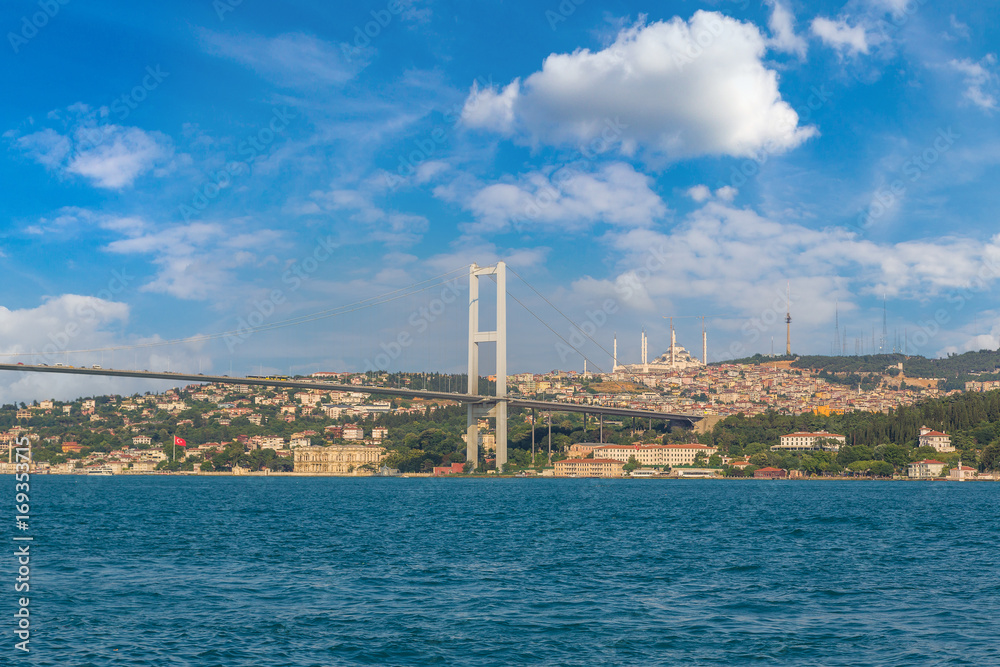 Bosporus bridge in Istanbul