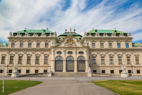 Belvedere Palace in Vienna, Austria