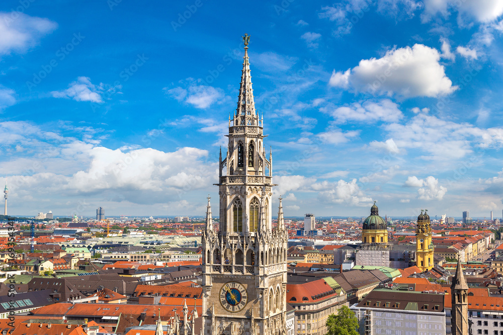 Aerial view of Munich, Germany