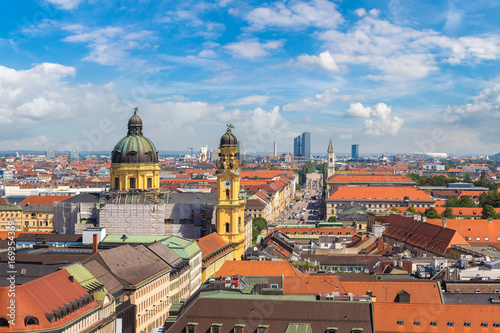 Panoramic view of Munich, Germany