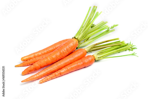 carrots vegetable bunch