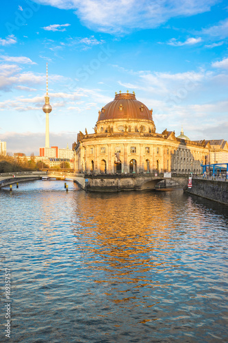 Museum Island at sunset in Berlin city, Germany © orpheus26