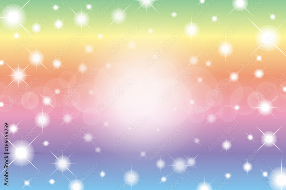 背景 壁紙 素材 星 星屑 銀河 天の川 キラキラ 宇宙 星雲 銀河系 夜空 星空 光 カラフル Stock Vector Adobe Stock