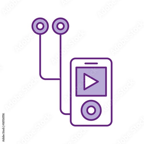 music media player isolated icon vector illustration design