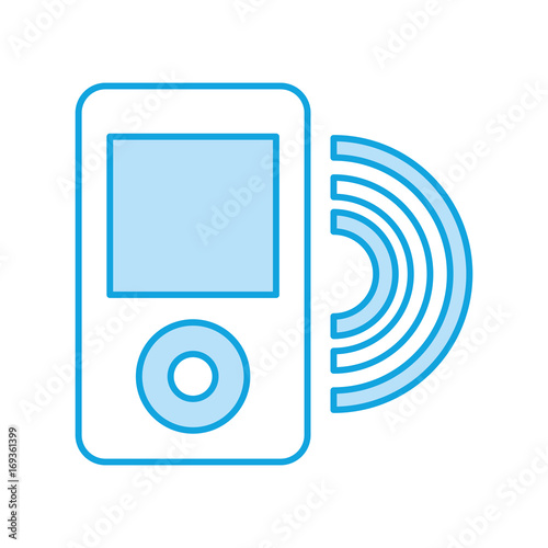 music media player isolated icon vector illustration design