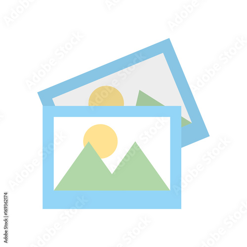 pictures data file icon vector illustration design