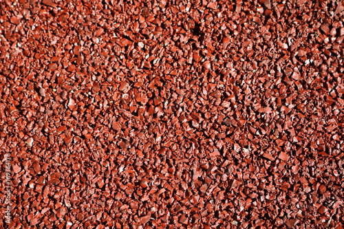 Tartar coating of children's and sports grounds on the basis of rubber crumbs