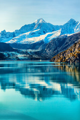 Keuken achterwand Turquoise Cruiseschip in Glacier Bay Alaska  © Maridav