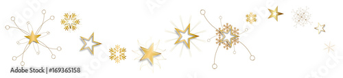 Stern Band Banner Hintergrund Sterne Schneeflocken Schneeflocke Welle Wellen 
