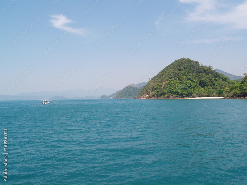 Tropical island in thailand