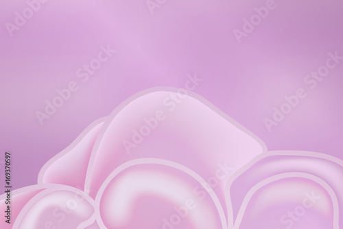 Sweet pink background texture and space for text. Illustration vector
