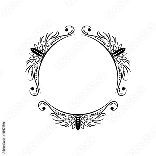 Triangular vintage classic outline frame