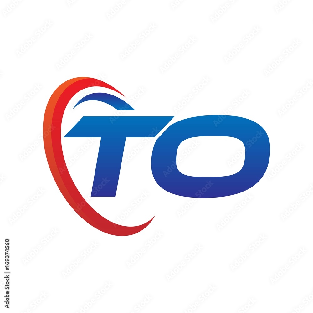 modern dynamic vector initial letters logo ta with circle swoosh red blue modern dynamic vector initial letters logo ta with circle swoosh red blue