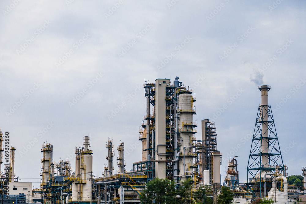 Fototapeta premium modern factory building.