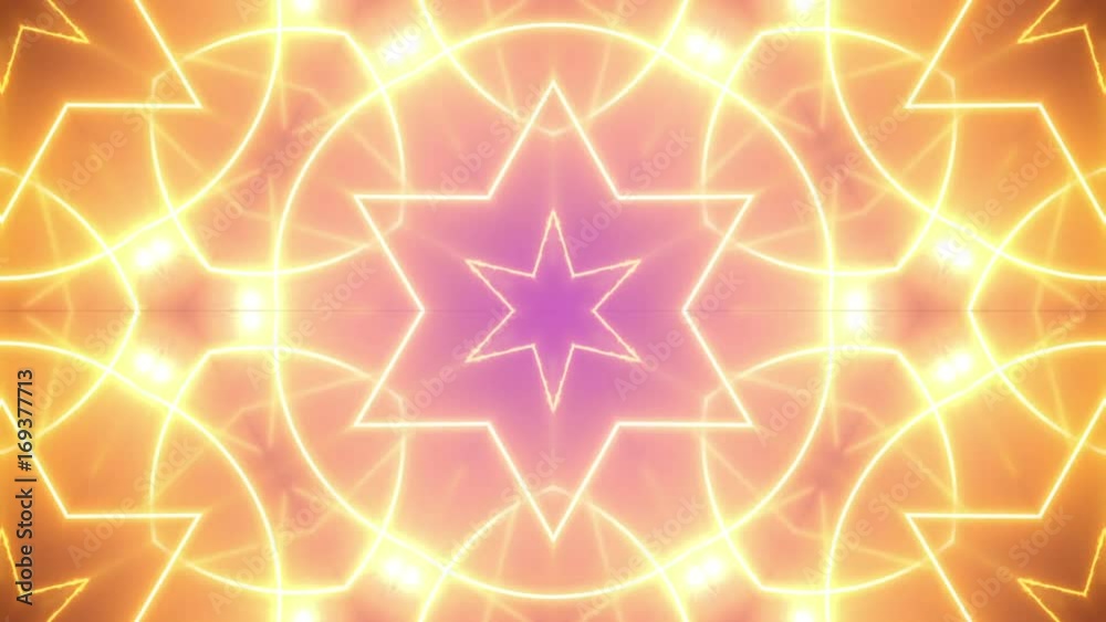 kaleidoscope stage visual loop for concert, night club, music video, events, show, fashion, holiday, exhibition, LED screens and projection mapping.