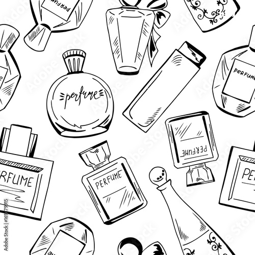 perfume bottle pattern