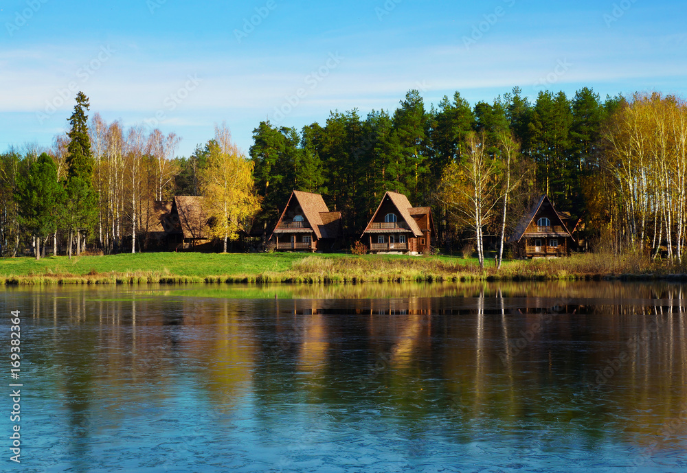 Autumn, beautiful day in fall season