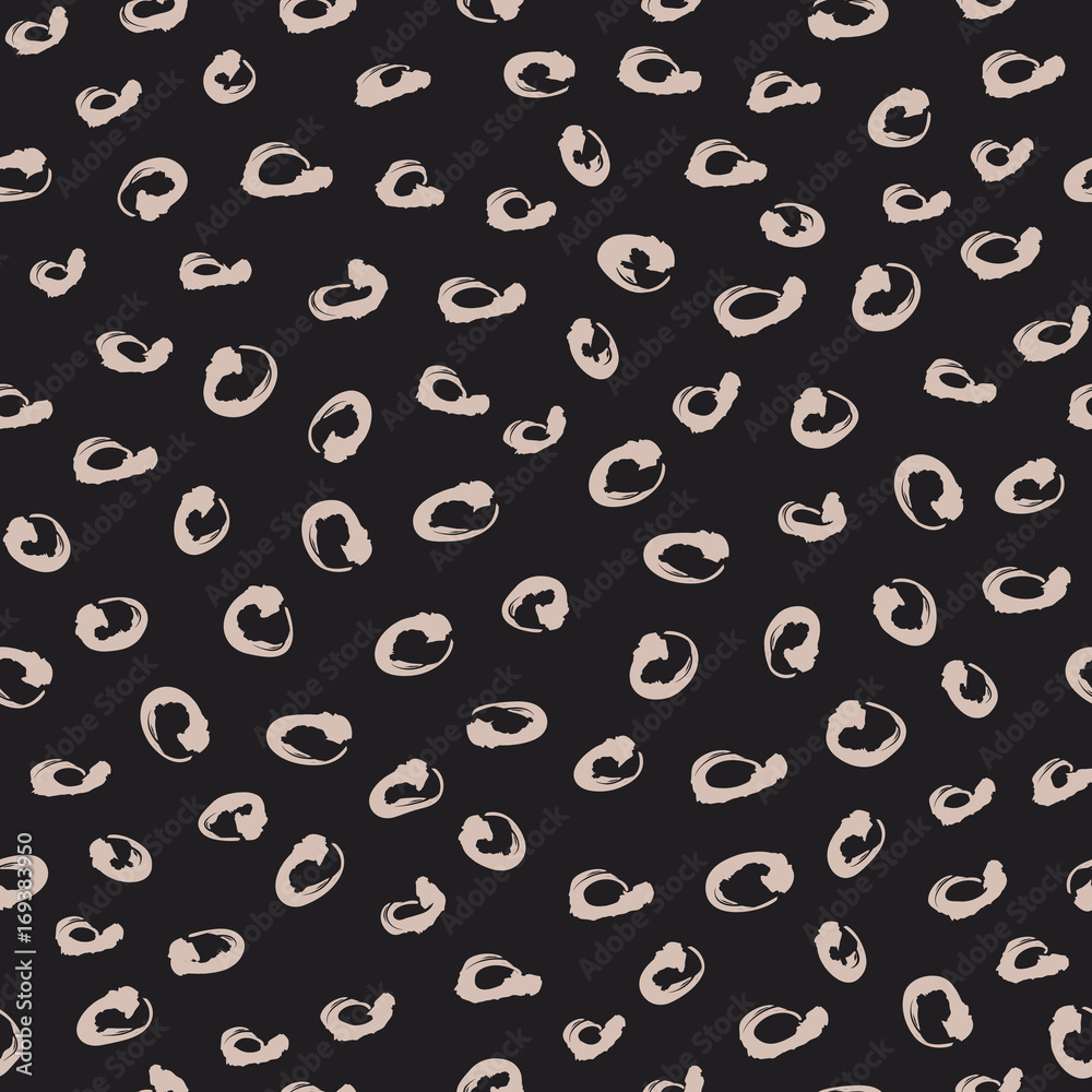 Paint brush stroke circles seamless vector pattern. Hand drawn speckles and spots texture. Background for print, textile, fabric, wallpaper, card, poster, home decor, packaging, wrapping. Paint brush stroke circles seamless vector pattern. Hand drawn speckles and spots texture. Background for print, textile, fabric, wallpaper, card, poster, home decor, packaging, wrapping.