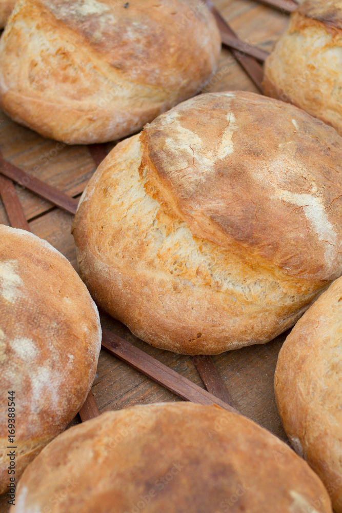 fresh homemade breads