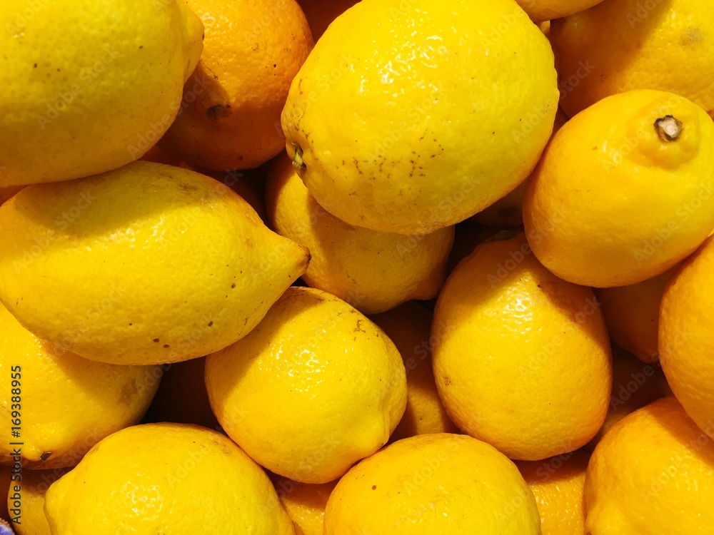 Yellow Lemon Background - Texture (Pesaro, Italy)