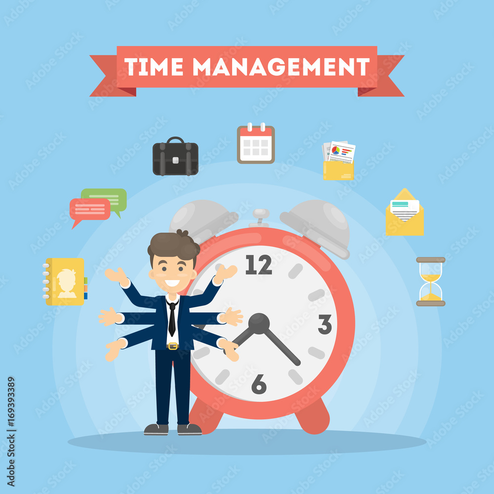 Time management man.