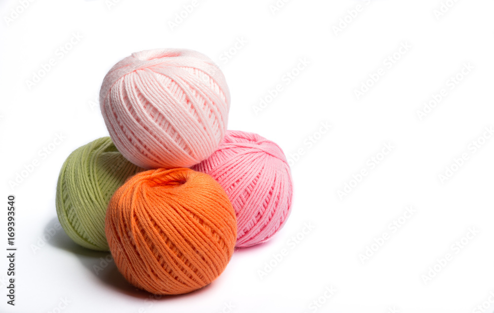 different colored woolen balls different colored woolen balls