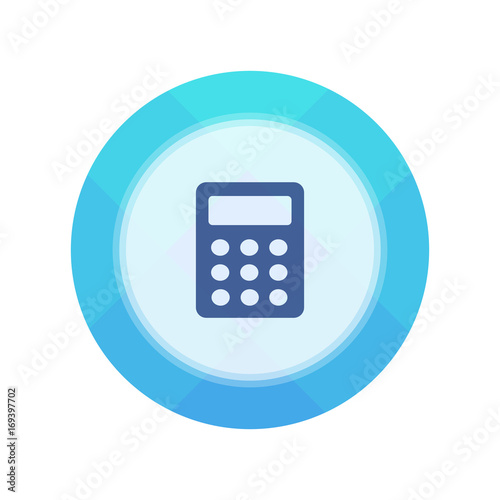 Paper Flat Cirlce Button