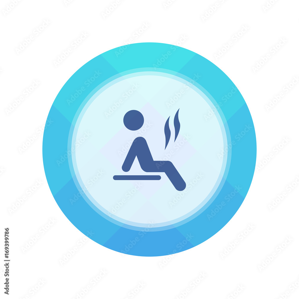 Paper Flat Cirlce Button