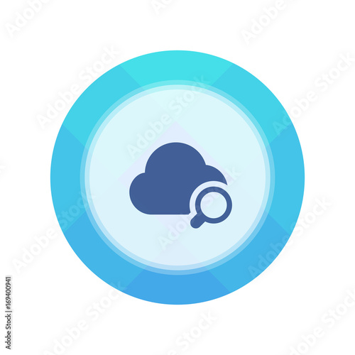 Paper Flat Cirlce Button