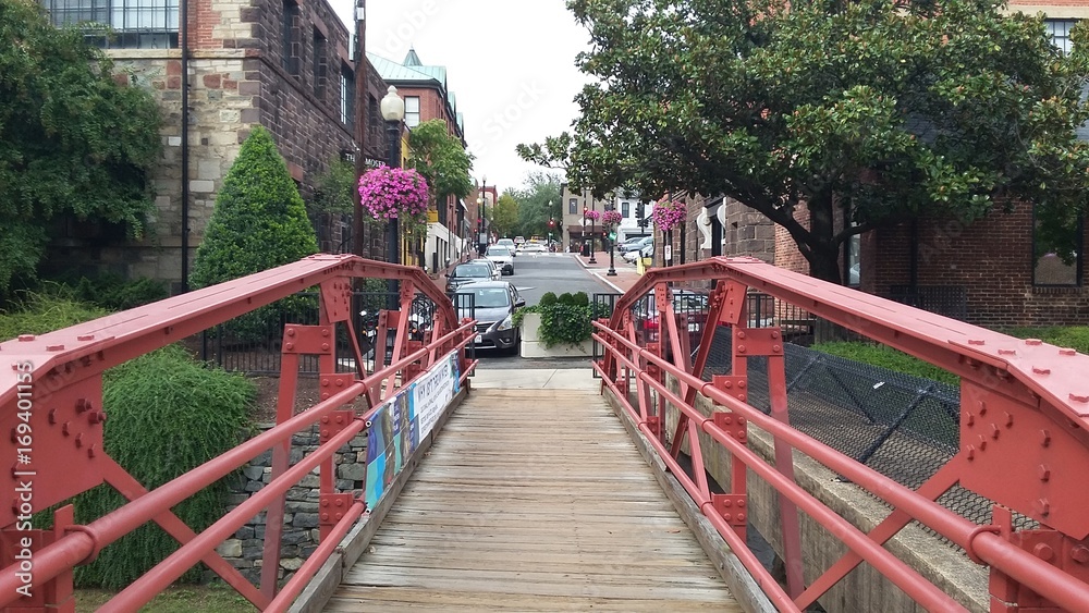 The bridge. Georgetown Washington DC USA The bridge. Georgetown Washington DC USA