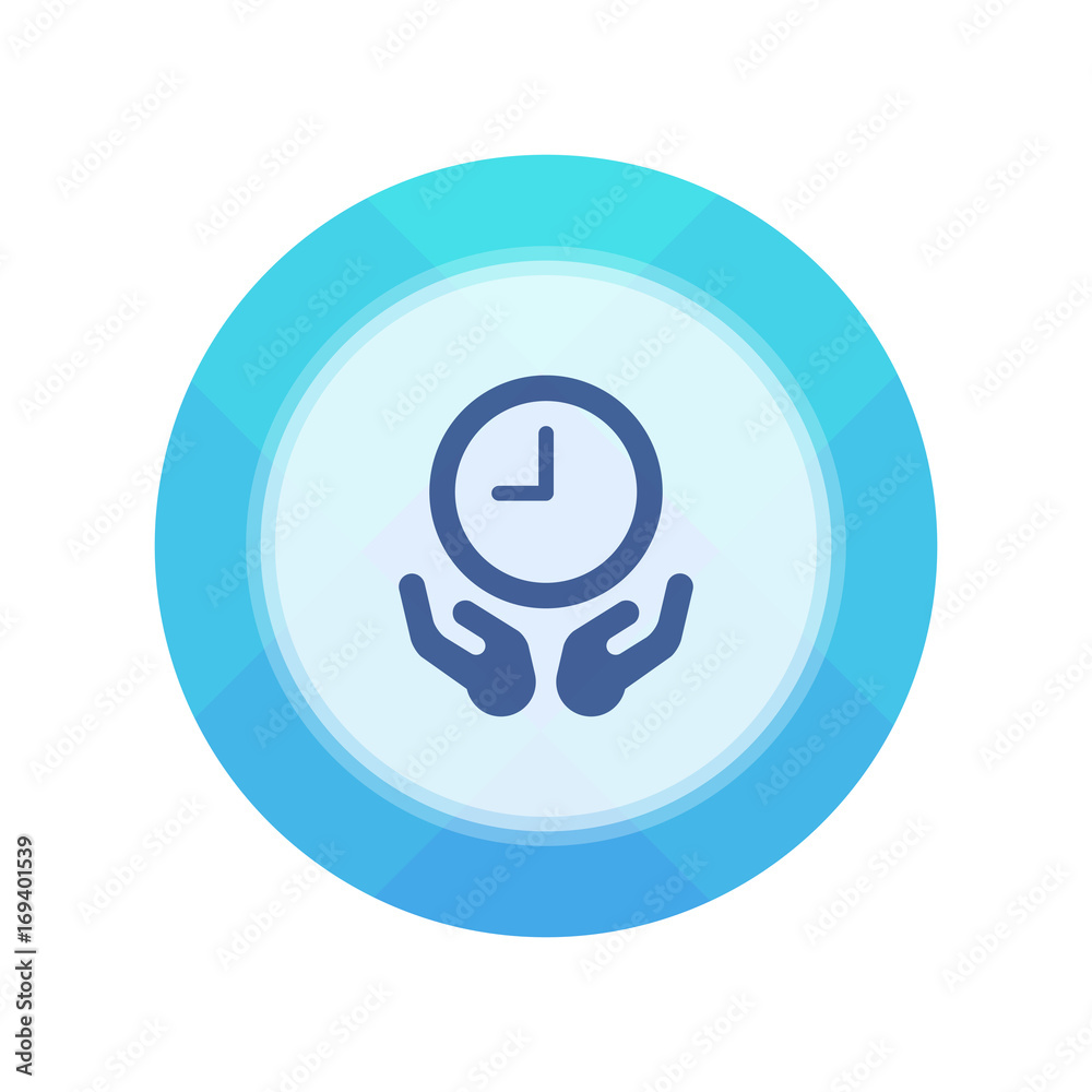 Paper Flat Cirlce Button Paper Flat Cirlce Button