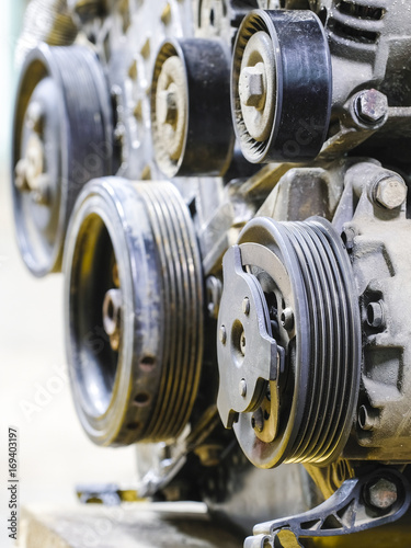 Part of a car engine © Dmitry Vereshchagin