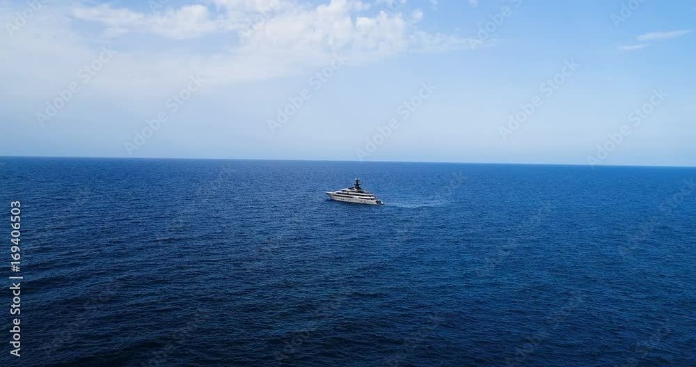 yatch en mer côte espagnole, Minorque yatch en mer côte espagnole, Minorque