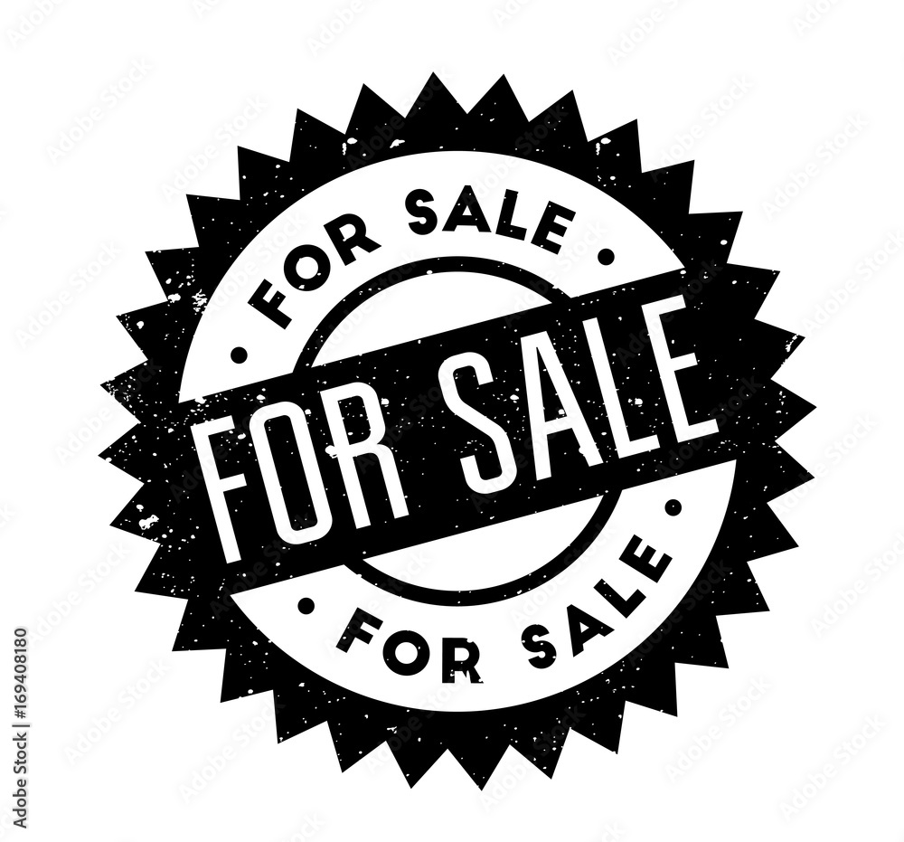For Sale rubber stamp. Grunge design with dust scratches. Effects can be easily removed for a clean, crisp look. Color is easily changed. For Sale rubber stamp. Grunge design with dust scratches. Effects can be easily removed for a clean, crisp look. Color is easily changed.