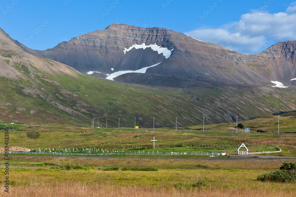 Icelandic Mountains landscape