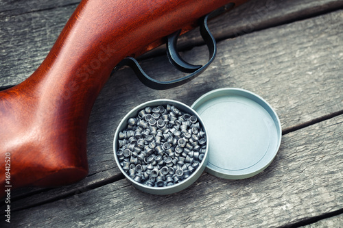 Pellets and air rifle