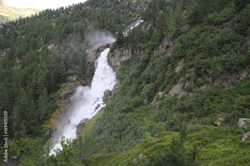 cascades su Ruitor, La Thuile, Italie