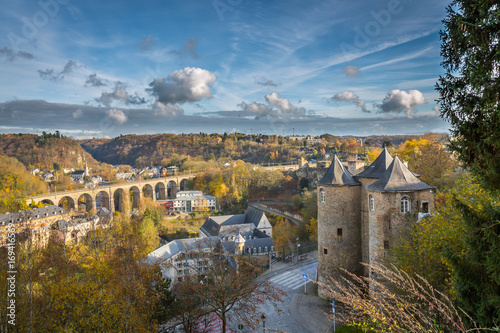 Skyline and Tower in Luxembourg