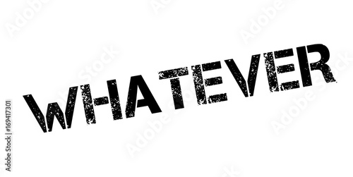 Whatever rubber stamp. Grunge design with dust scratches. Effects can be easily removed for a clean, crisp look. Color is easily changed.