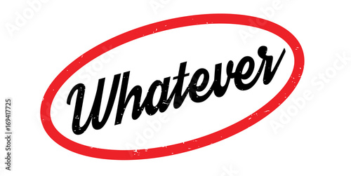 Whatever rubber stamp. Grunge design with dust scratches. Effects can be easily removed for a clean, crisp look. Color is easily changed.