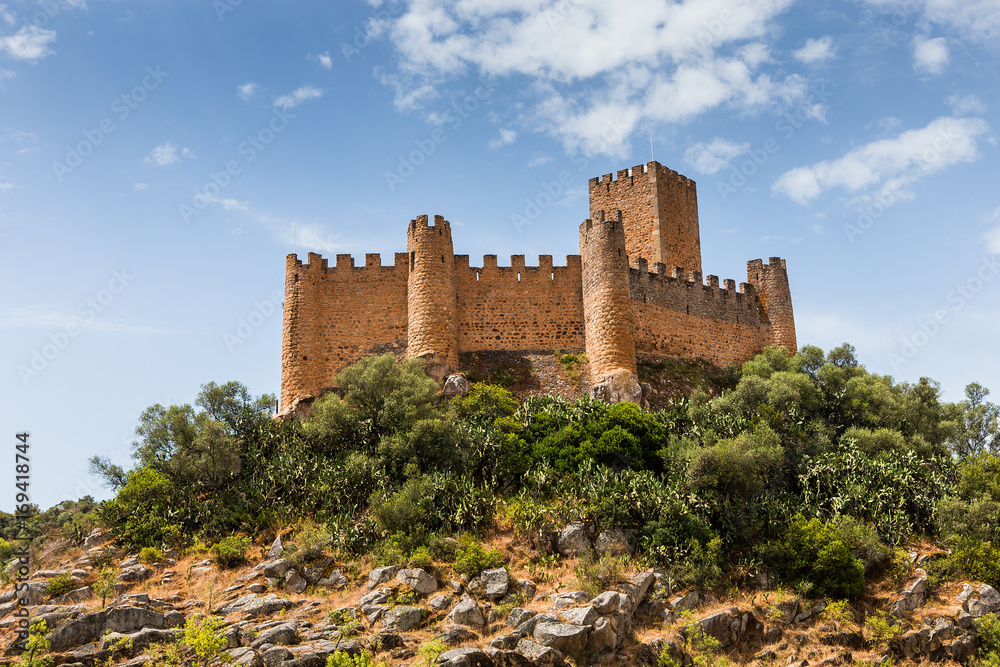 Castle of Almourol, in Almourol city, Portugal