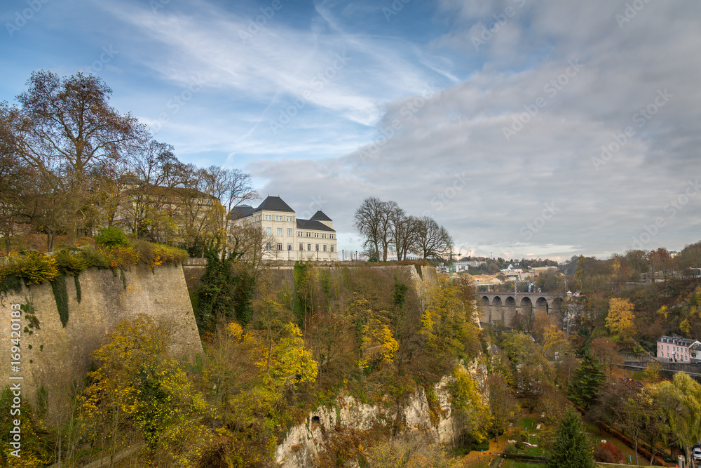 Panoramic at Sunset in Luxembourg